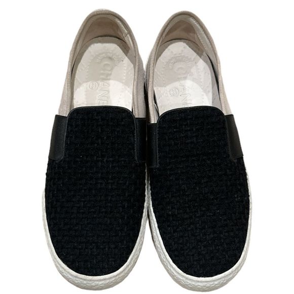 CHANEL Shoes - Chanel Interlocking CC Logo Sneakers